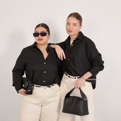 Jemi Shirt Linen - Fashiontoday
