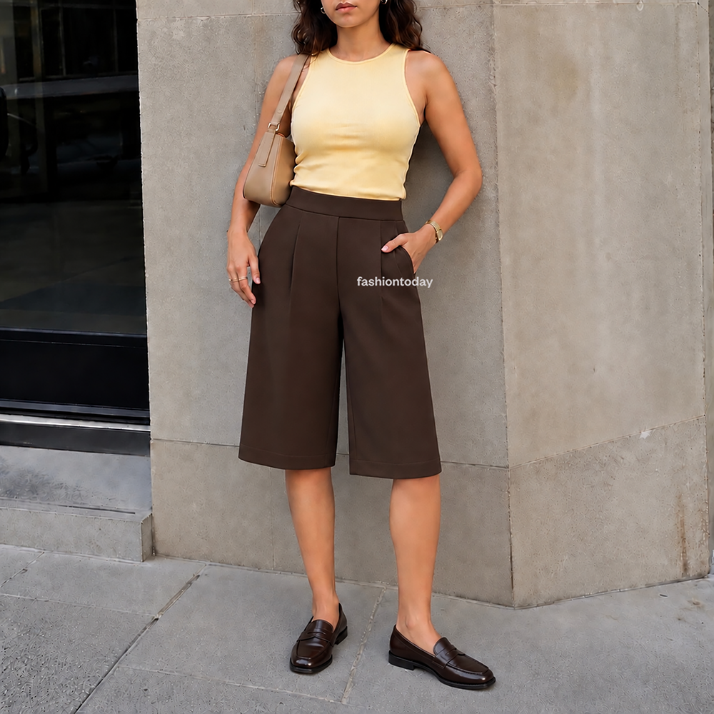 Jeremi Jorts Pants - Fashiontoday