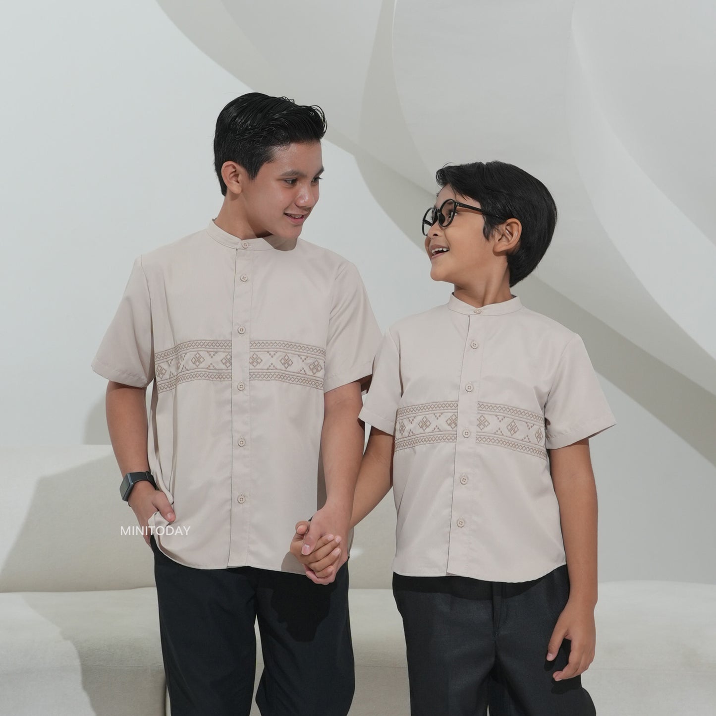 Camelia Series Koko Anak Sarimbit Keluarga Lebaran
