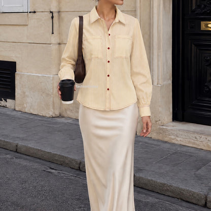 Leni Shirt Stripe - Fashiontoday