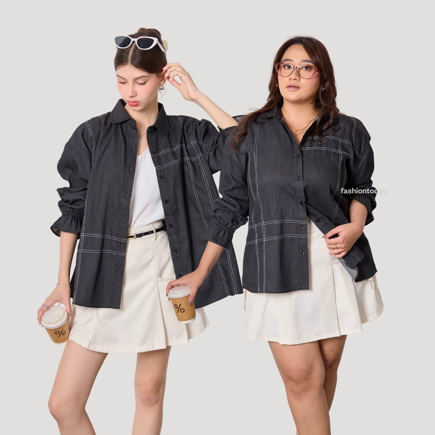 Luisa Denim Shirt - Fashiontoday