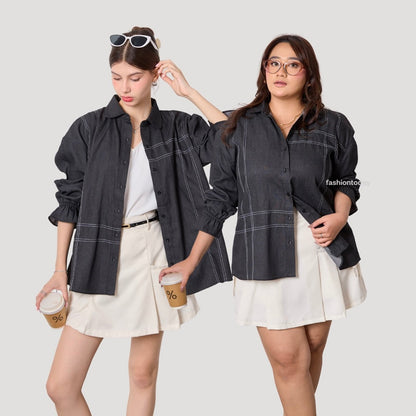 Luisa Denim Shirt - Fashiontoday