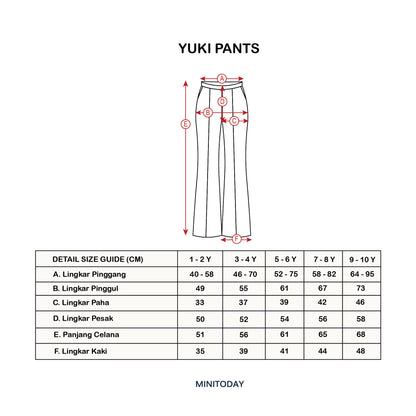 Yuki Pants - Minitoday
