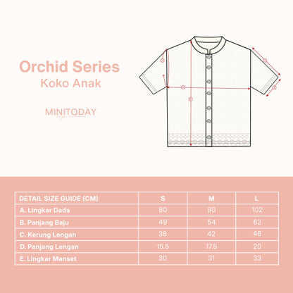 Orchid Series Koko Anak - Mini Today Raya Exclusive