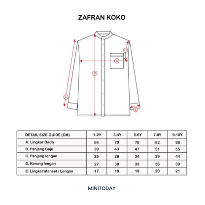 Mini / Kids Zafran Koko