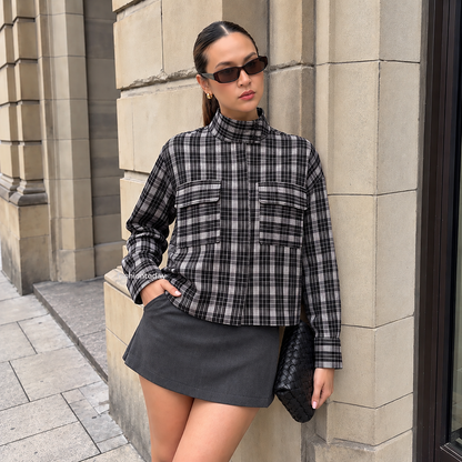 Marin Tartan Shirt - Fashiontoday