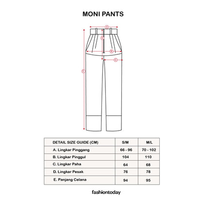 Moni Pants - Fashiontoday