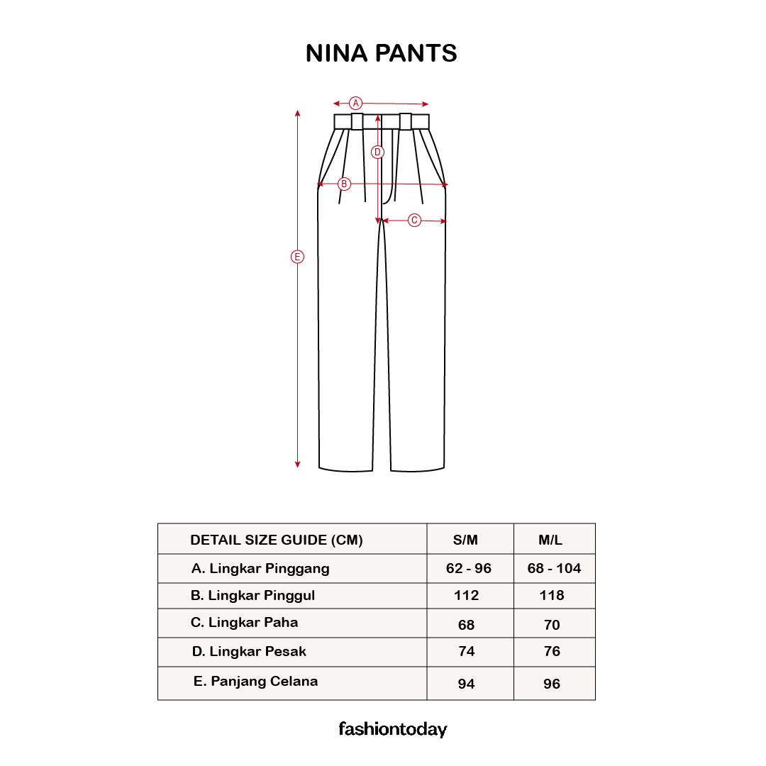 Nina Pants - Fashiontoday