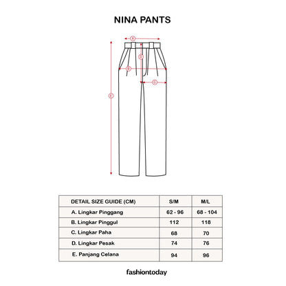 Nina Pants - Fashiontoday