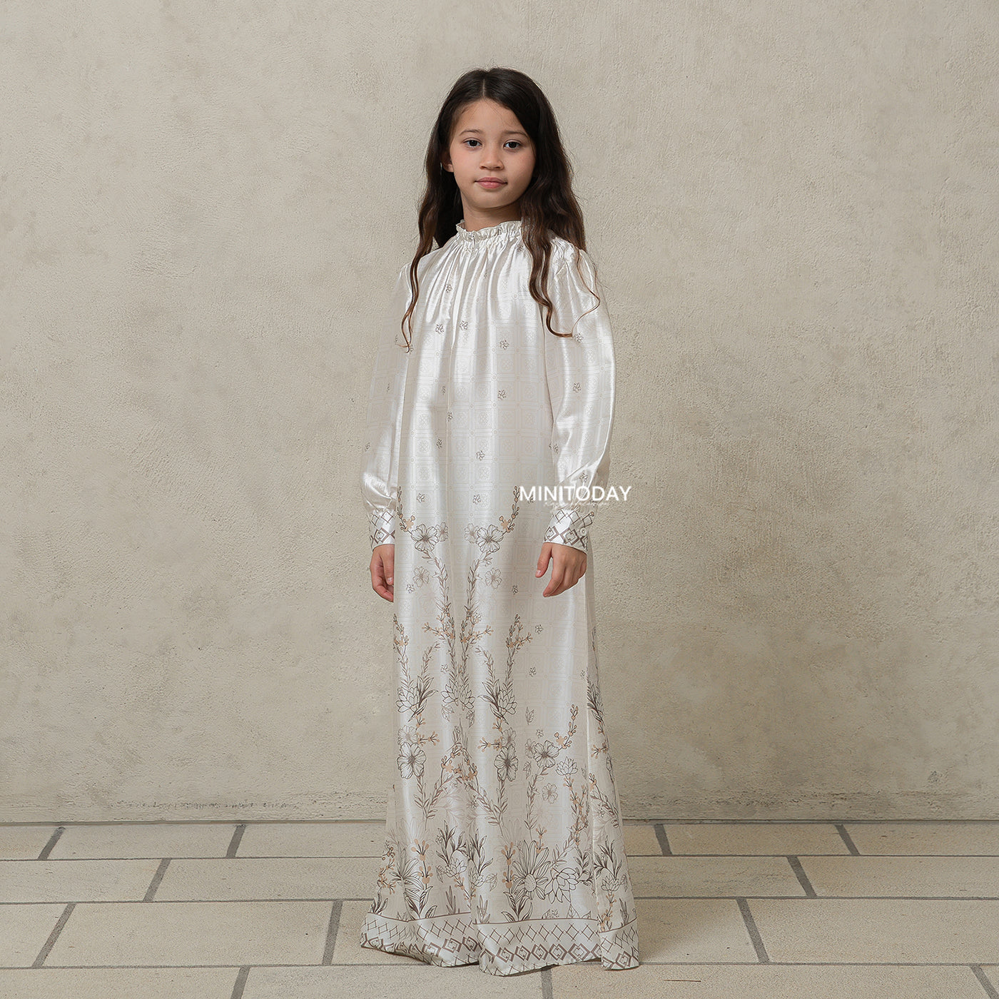 Orchid Series Dress Anak - Mini Today Raya Exclusive