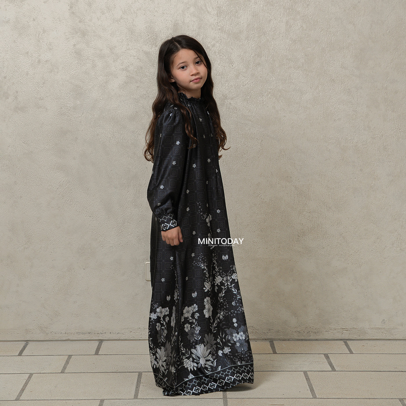 Orchid Series Dress Anak - Mini Today Raya Exclusive