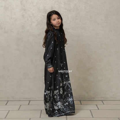 Orchid Series Dress Anak - Mini Today Raya Exclusive