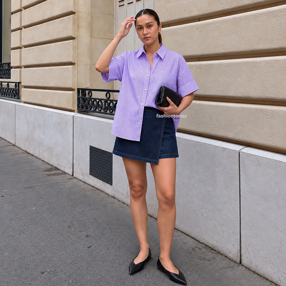 Nicky Shirt Short Sleeve - Fashiontoday