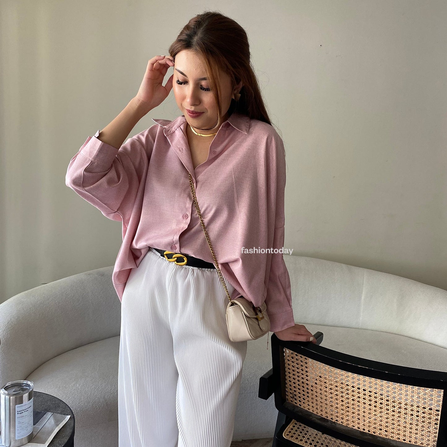 Oversized Shirt Linen