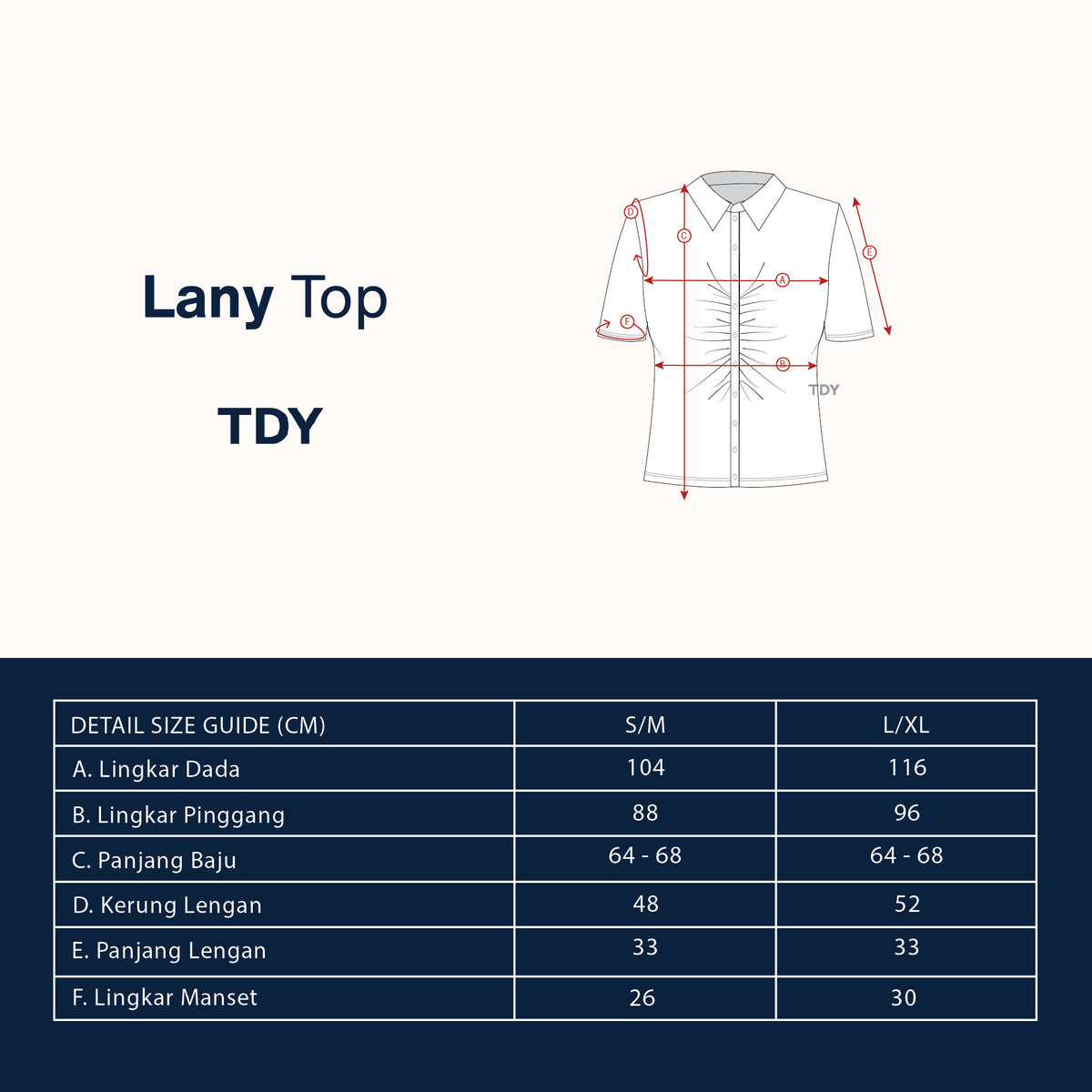 Lany Top - TDY