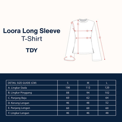 Loora Long Sleeve T-Shirt - TDY