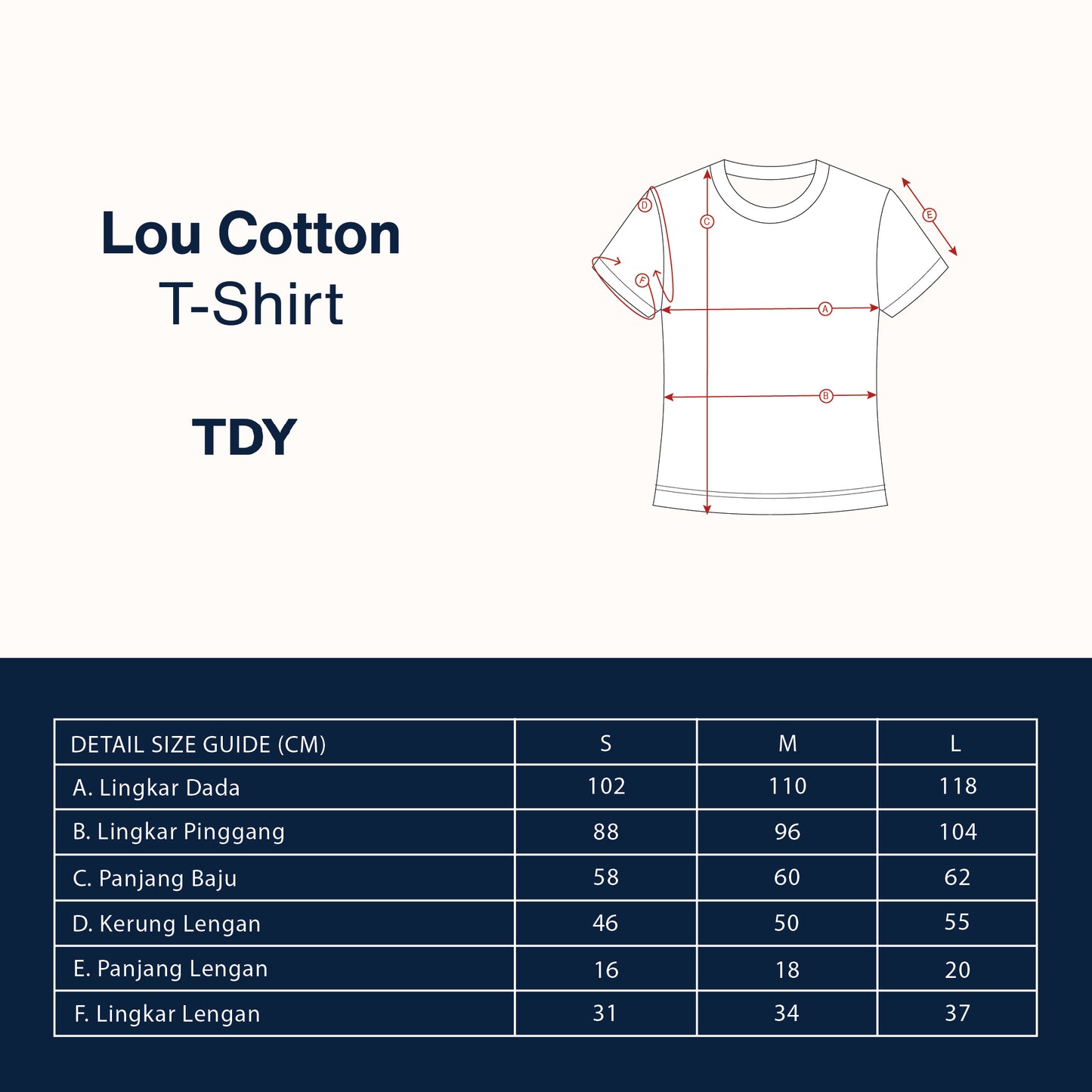Lou Cotton T-Shirt - TDY