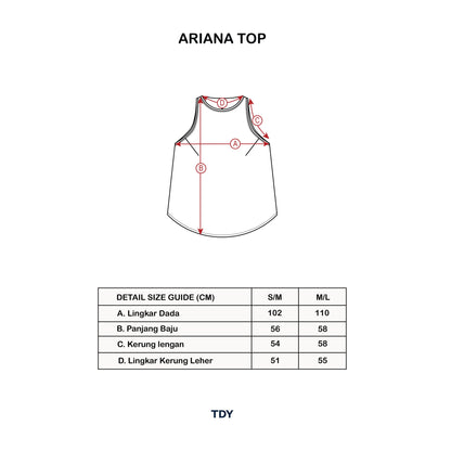 Ariana Top ( Atasan Premium TDY Fashion )