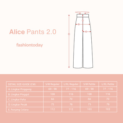 Alice Pants 2.0 - Fashiontoday
