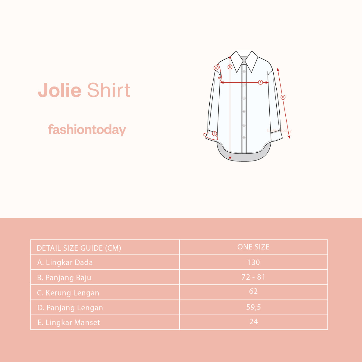 Jolie Shirt - Fashiontoday
